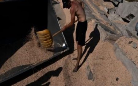 Russian missile attacks leave few options for Ukrainian farmers looking to export grain