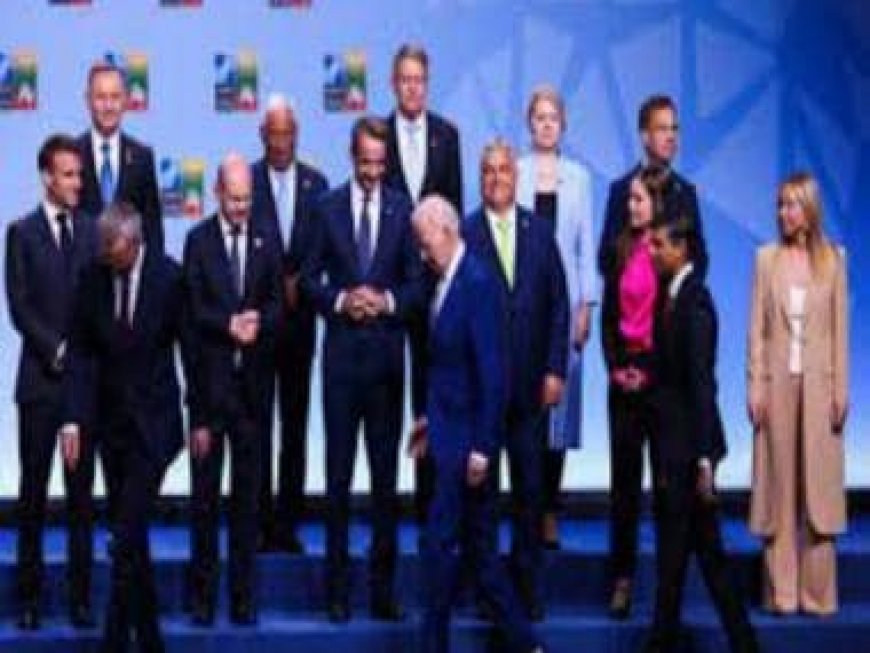 NATO welcomes Ukraine's membership, stops short of invitation