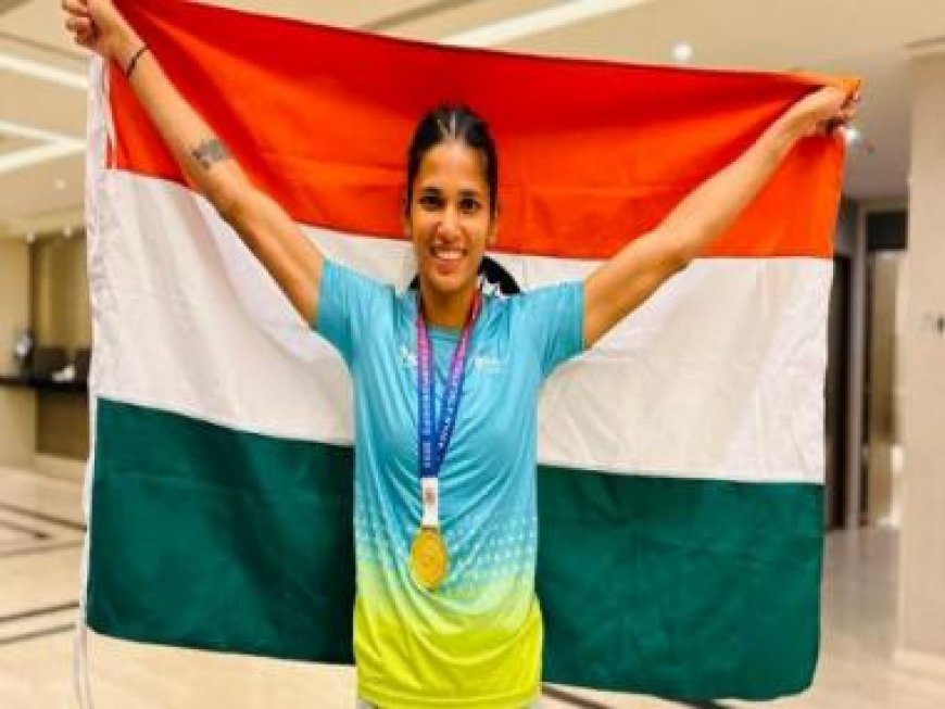 Watch: Jyothi Yarraji wins 100m hurdles gold in Asian Athletics Championships