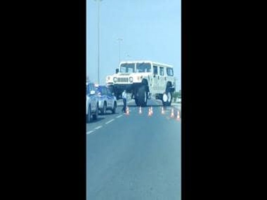WATCH: Dubai Sheikh's 46-feet long customised Hummer H1 is a treat for all car lovers