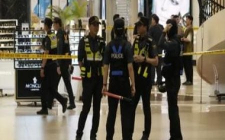 South Korea: Man rams car onto sidewalk, stabs people; at least 14 hurt