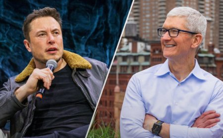 Elon Musk Wants Apple's Tim Cook to Lend Him a Hand