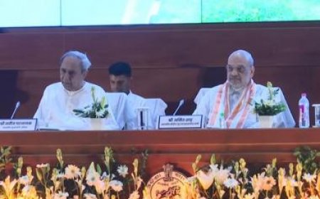 Union Home Minister Amit Shah, CM Naveen Patnaik launch national highway projects in Odisha