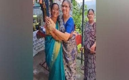 WATCH: PM Modi's sister meets CM Yogi Adityanath's sister in Uttarakhand
