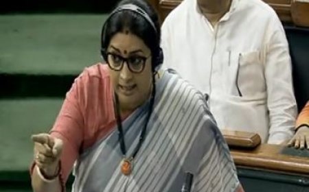 'Manipur not divided': Smiriti Irani bashes Rahul Gandhi for his 'state broken into two parts' remark