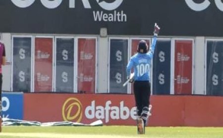 Prithvi Shaw slams double cenutury for Northamptonshire in England's One-Day Cup