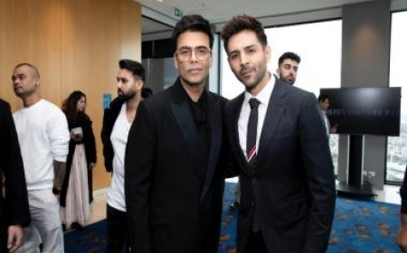 Karan Johar and Kartik Aaryan bury the hatchet at 14th Indian Film Festival of Melbourne?