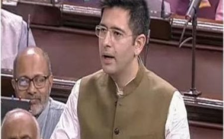 ‘Namaskar, I’m suspended MP Raghav Chadha’: AAP leader’s first response to suspension