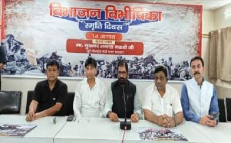 ‘Partition horrors were criminal acts of Congress’: BJP leader Mukhtar Abbas Naqvi