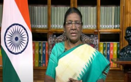 President Droupadi Murmu praises India's GDP growth, makes appeal to tribals