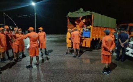 Himachal: 10 people, including five forest department officials, trapped in Mandi dam