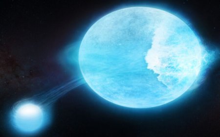 This extreme star might have huge tidal waves