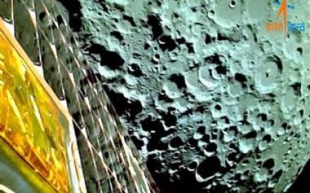 WATCH: ISRO shares new photos taken by Chandrayaan-3’s Vikram Lander as smooth sailing continues