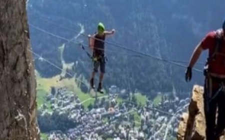 Switzerland: Brazen thieves conquer challenging climbing route to plunder donation box