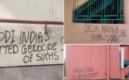 Security concerns rise as pro-Khalistan activists deface Delhi metro stations ahead of G20 Summit