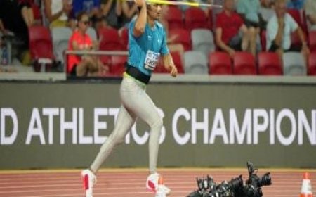 Watch: Neeraj Chopra's history-making throw at World Athletics Championships