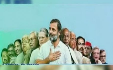 AAP says Kejriwal for PM: Congress leaves Delhi CM out of I.N.D.I.A. bloc poster led by Rahul Gandhi