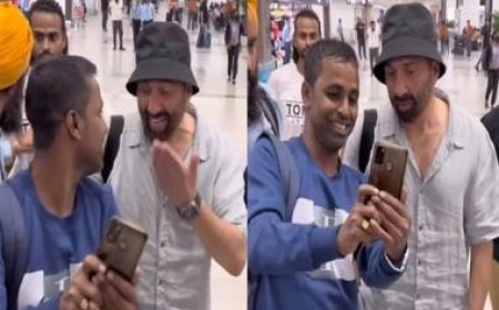 Sunny Deol reacts to clip showing unruly behaviour with fan at airport, says 'haven't done wrong'