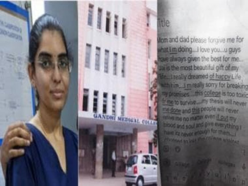 MP: 14-weeks pregnant junior doc on 36-hr shifts, no medical leave, berated as 'slacker' kills self with anesthesia