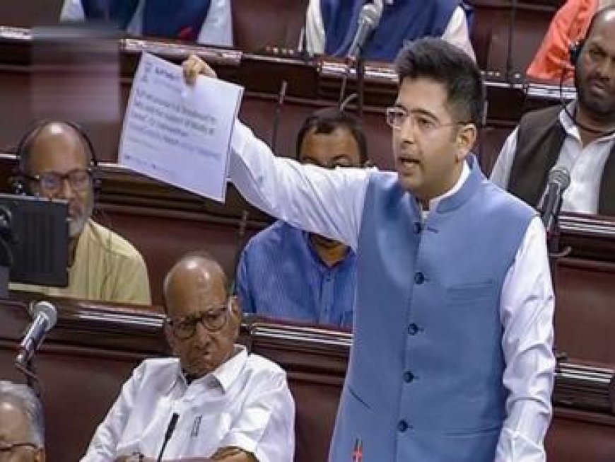 Delhi services bill: What’s the ‘forged signatures’ row involving Raghav Chadha?