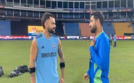 Asia Cup 2023: Virat Kohli, Haris Rauf engage in a light-hearted chat ahead of India-Pakistan clash; see video