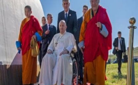 Pope Francis joins shamans, monks and evangelicals to highlight Mongolia's faith diversity, harmony