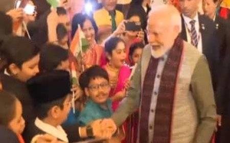 PM Modi arrives in Indonesia to attend East Asia, ASEAN-Indian summits, gets rousing welcome from Indian diaspora