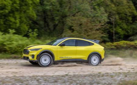 Tesla rival Ford unveils its sporty crossover electric vehicle