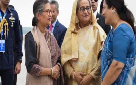 Eyeing possible political role, Sheikh Hasina’s daughter Saima Wazed joins her mother at G20 meet