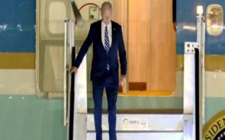 WATCH: US President Joe Biden arrives in New Delhi for G20 Summit