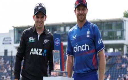 England vs New Zealand, LIVE Score, 1st ODI in Cardiff