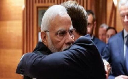 'Look forward to ensure India-France relations scale new heights': PM Modi after meeting French Prez Macron