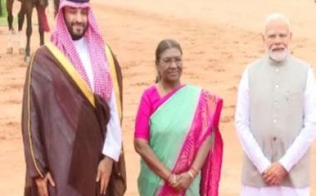 WATCH: Saudi Crown Prince accorded ceremonial welcome at Rashtrapati Bhavan