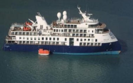 Stranded cruise ship with 206 passengers await rescue in Greenland Arctic