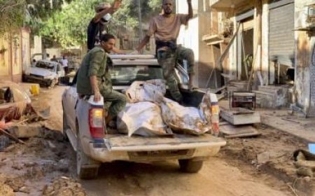 How Libya is in dire need of body bags after floods kill more than 5,000