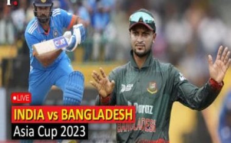 India vs Bangladesh LIVE SCORE, Asia Cup 2023: IND 64/2; Shubman Gill, KL Rahul steady Men in Blue