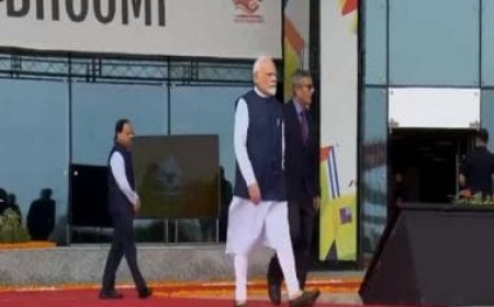 PM Modi inaugurates Delhi Airport Metro Express line to Dwarka, takes train ride