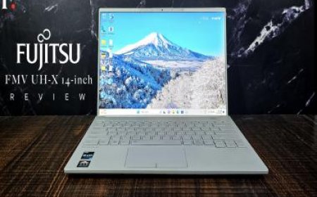 Fujitsu FMV UH-X 14-inch Laptop Review: Top-notch performance in a featherlight package