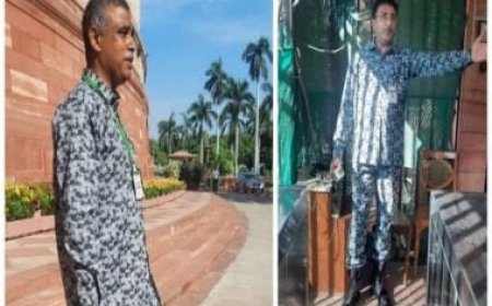 Security personnel don new uniform ahead of Day 2 of Special Session of Parliament