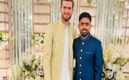 At Shaheen Afridi's wedding, Babar Azam's special gesture steals the show