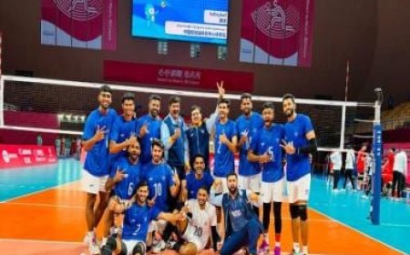 Asian Games: Indian men's volleyball team beats Chinese Taipei to reach quarter-finals