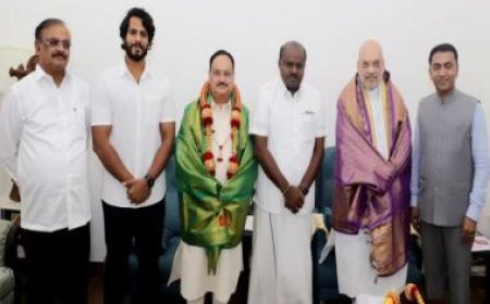 JD(S) now part of NDA: Karnataka ex-CM HD Kumaraswamy meets Amit Shah, JP Nadda
