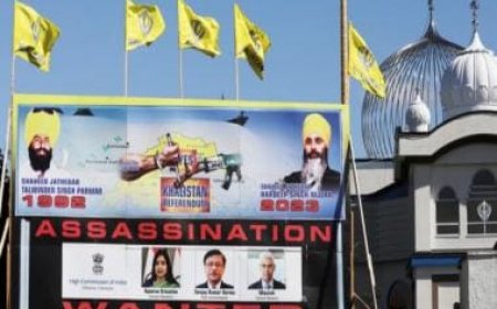 Canada gurudwara asked to take down posters calling for the killing of three Indian envoys