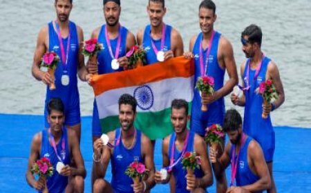 Asian Games 2023 Day 2 LIVE Updates: India win gold in men's 10m air rifle team event, bronze in rowing