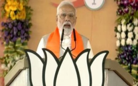 Congress turned rich MP into 'bimaru' state during its long rule: PM Modi at BJP workers' meet in Bhopal