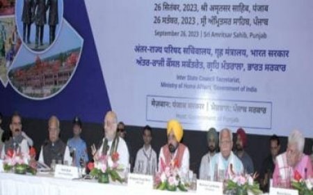 Haryana CM Khattar raises water distribution with Punjab at Northern Zonal Council meet