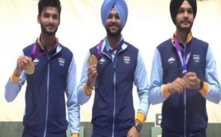 Asian Games Day 5 LIVE Updates: India win gold in 10m Air Pistol team event, Roshibina Devi bags silver medal