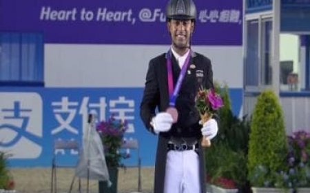 Asian Games Day 5 LIVE Updates: Anush Agarwalla wins bronze medal in equestrian, India's third today