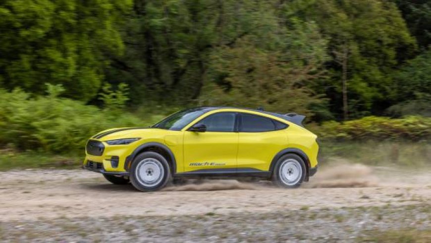 Tesla rival Ford reveals its first-ever rally electric vehicle