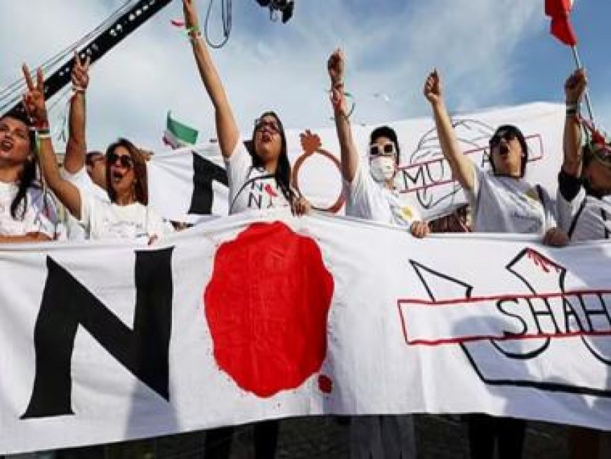 Iran's security forces out in force a year after Mahsa Amini's death